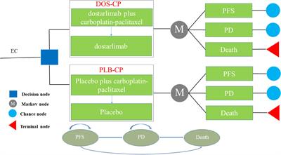 Cost-effectiveness analysis of dostarlimab plus carboplatin-paclitaxel as first-line treatment for advanced endometrial cancer